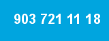 903 721 11 18 903 721 11 18